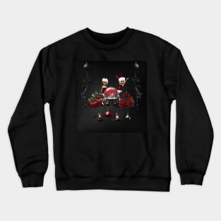 Wonderful dark christmas time. Crewneck Sweatshirt